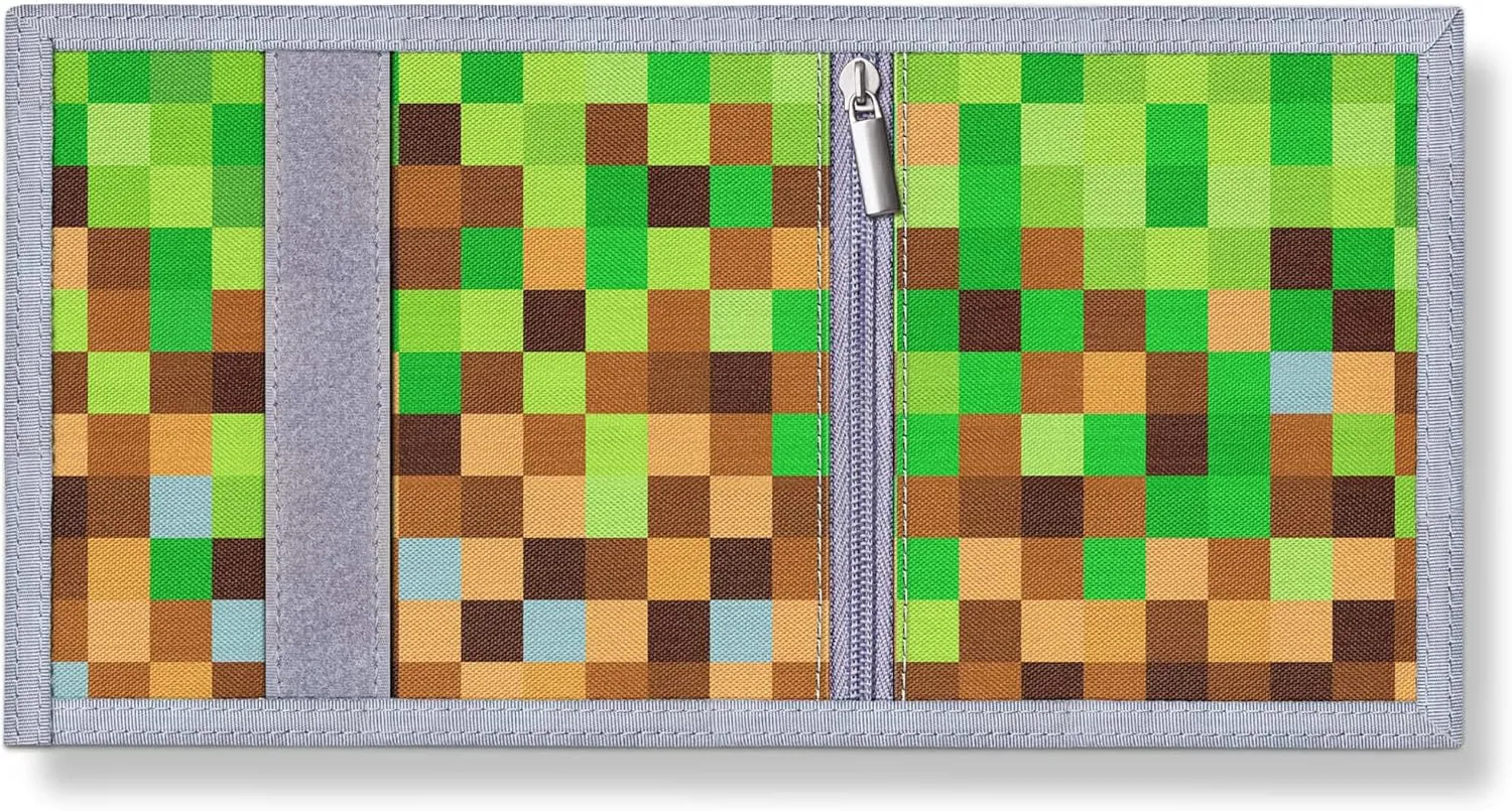Kids Trifold Wallet for Boys Girls Ages 4-18