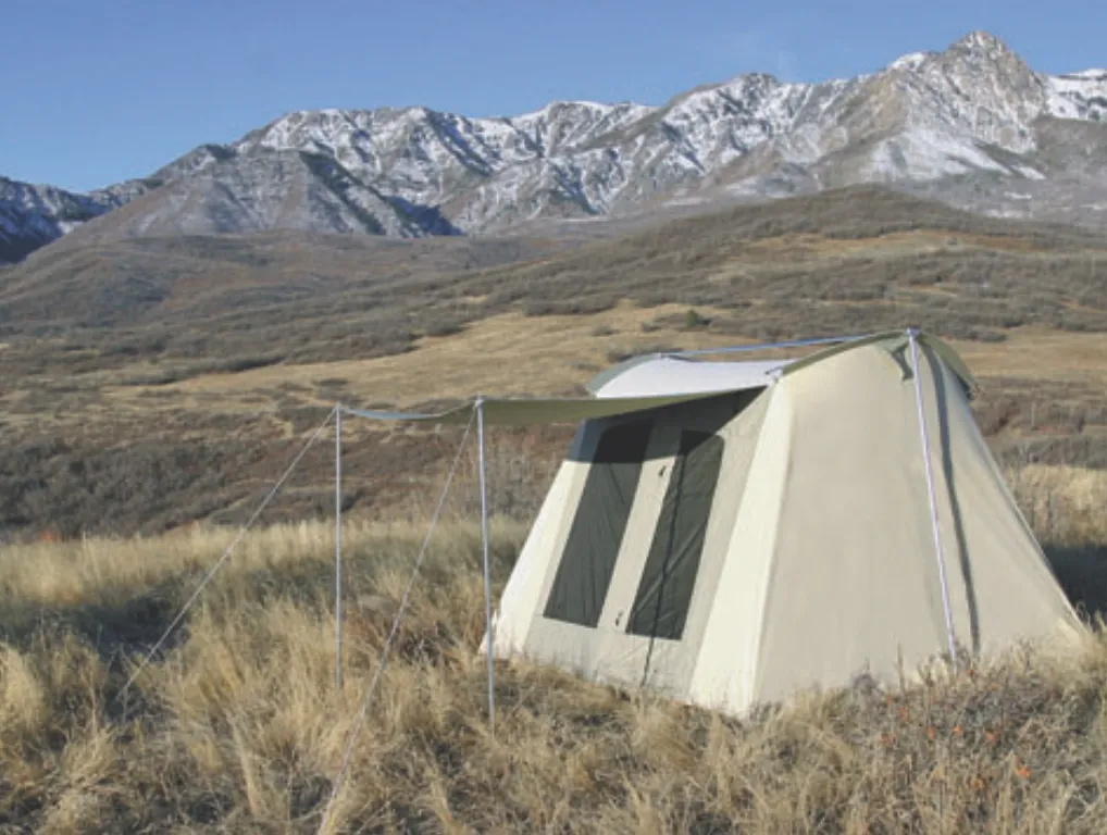 Kodiak Canvas 10x10 6 Person Flex-Bow Deluxe Canvas Tent