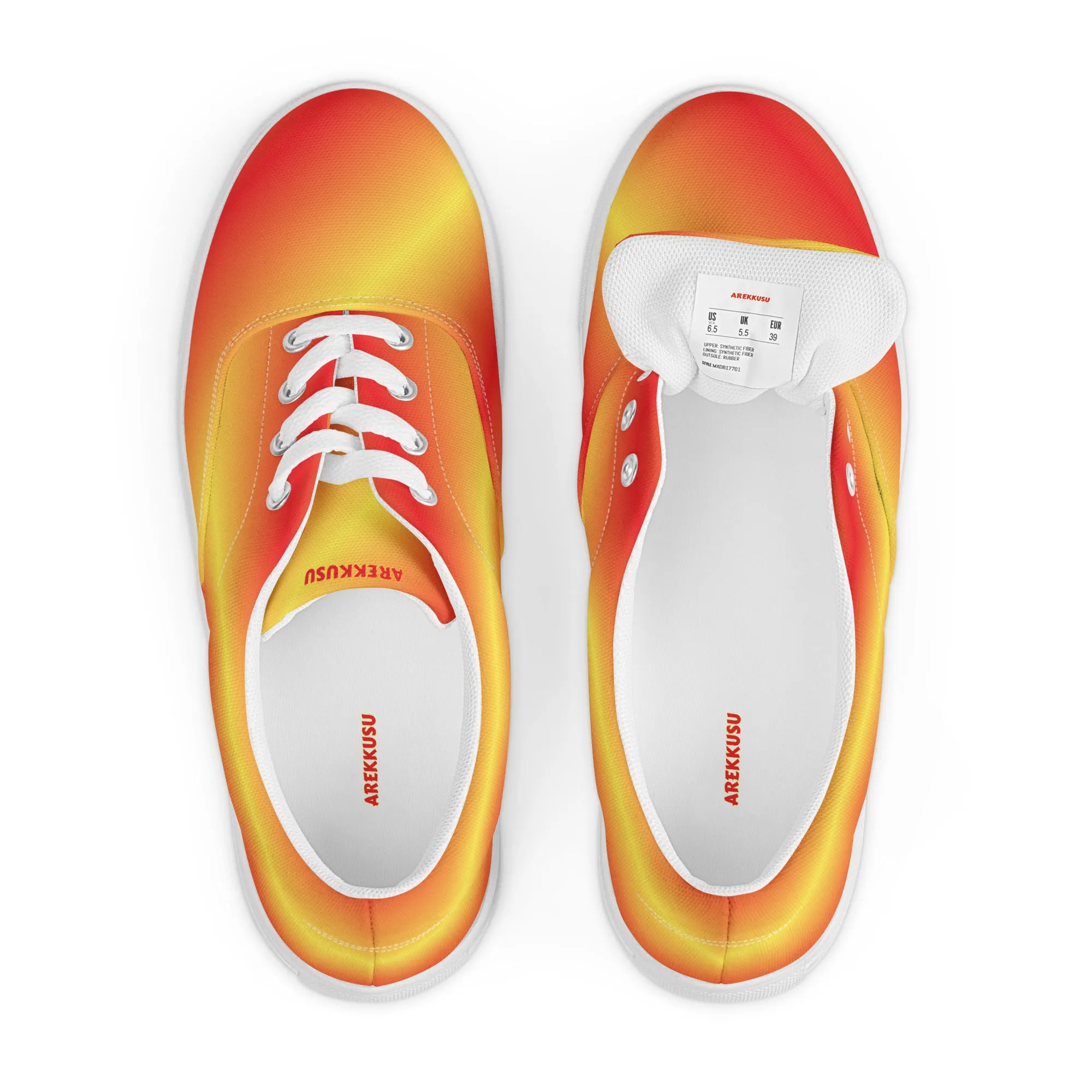 Lace-Up Canvas Shoes