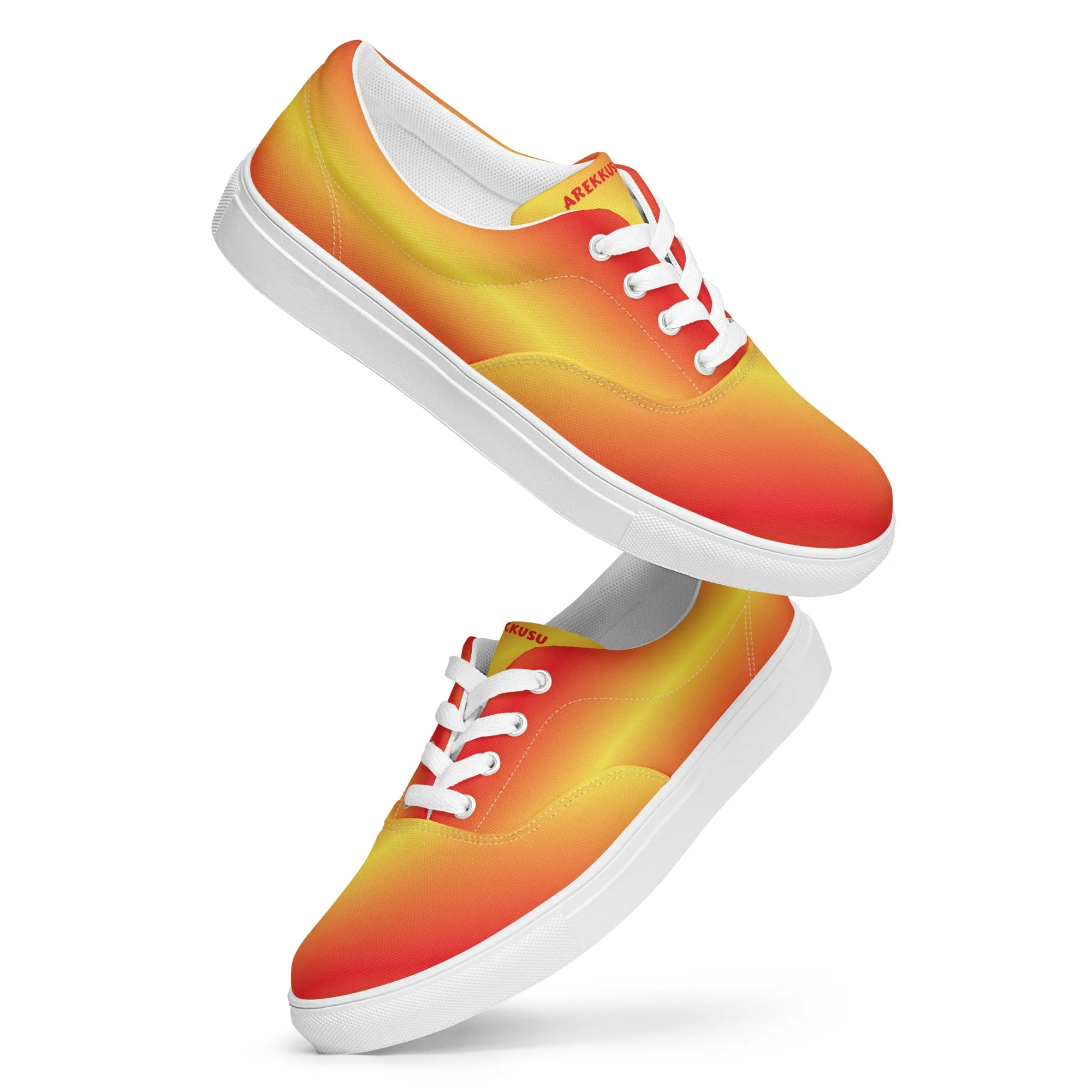 Lace-Up Canvas Shoes