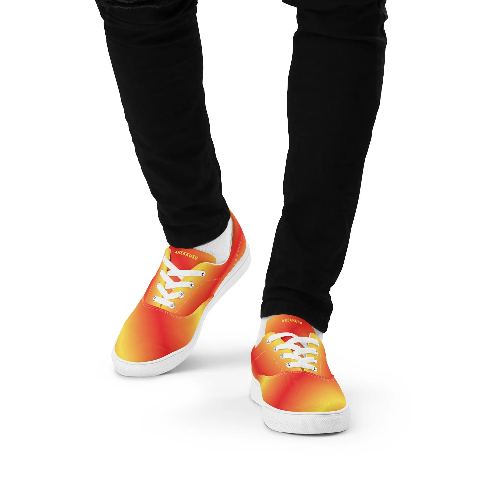 Lace-Up Canvas Shoes