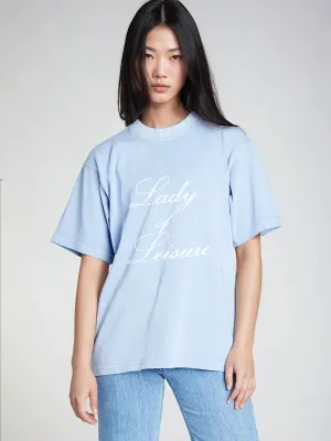 Lady of Leisure Pigment Dye Tee