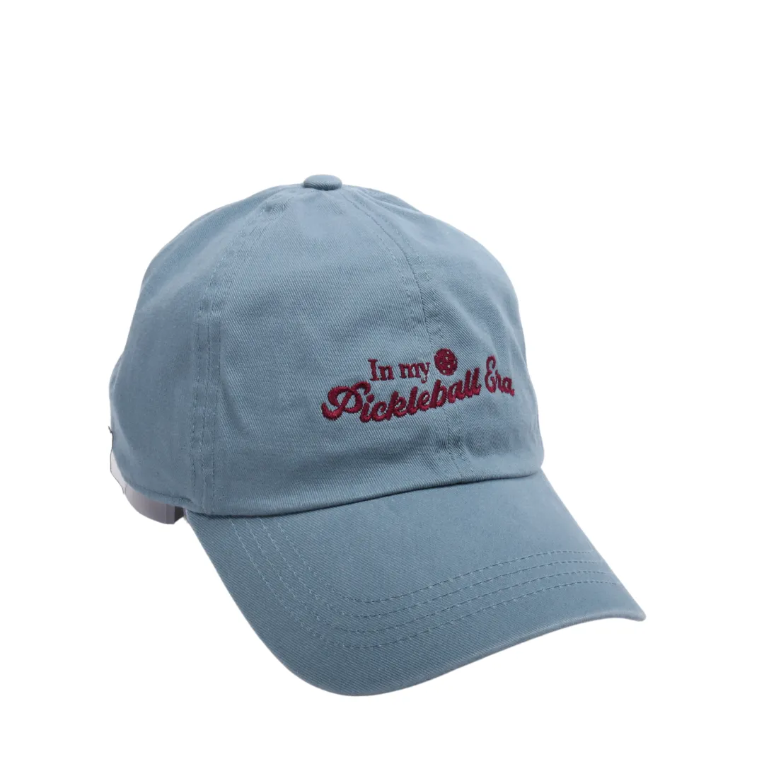LCAP3299 - In My Pickleball Era Script Embroidered Baseball Cap