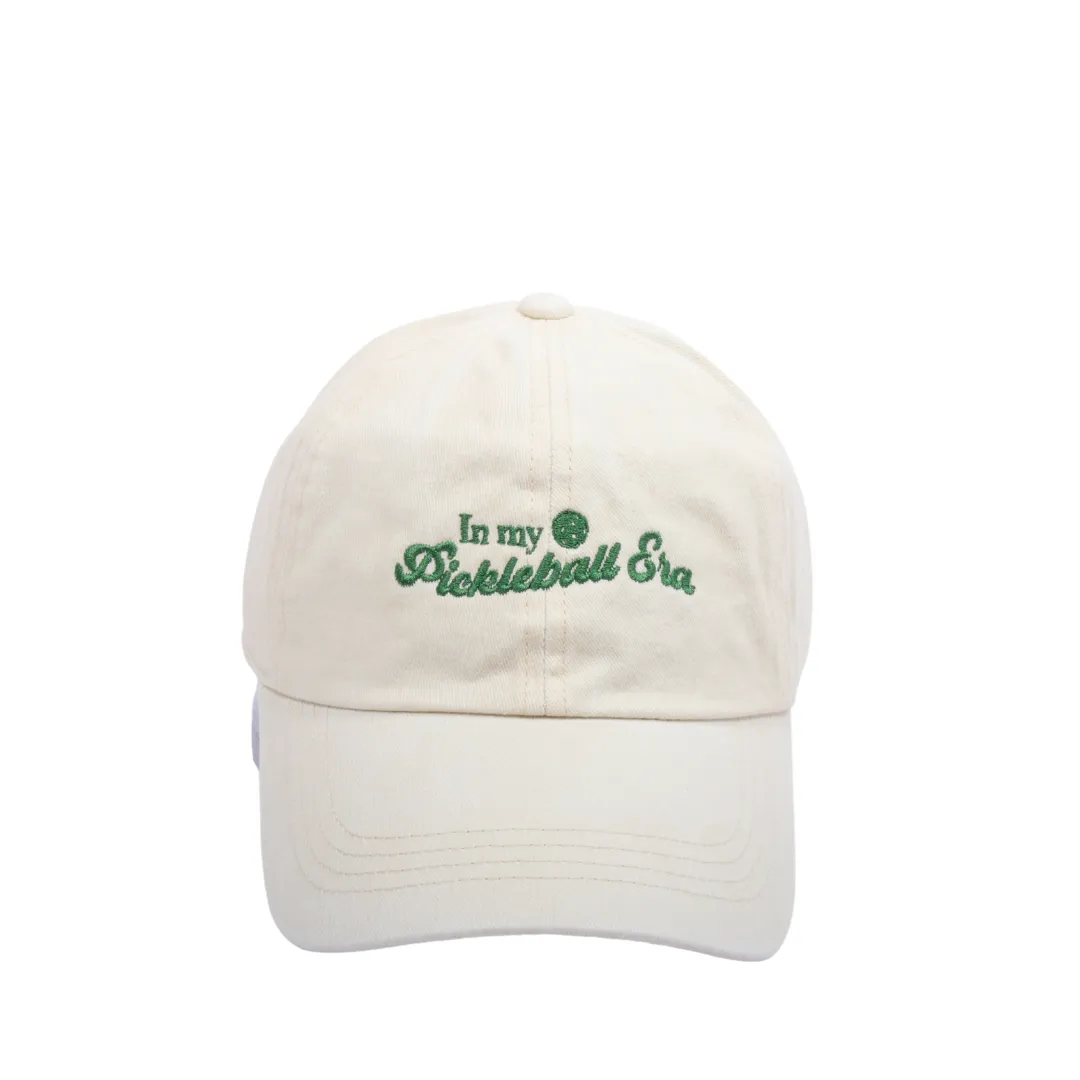 LCAP3299 - In My Pickleball Era Script Embroidered Baseball Cap