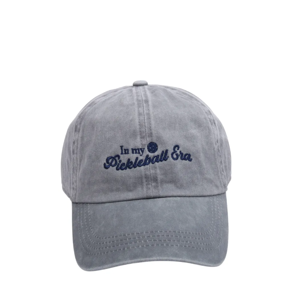 LCAP3299 - In My Pickleball Era Script Embroidered Baseball Cap