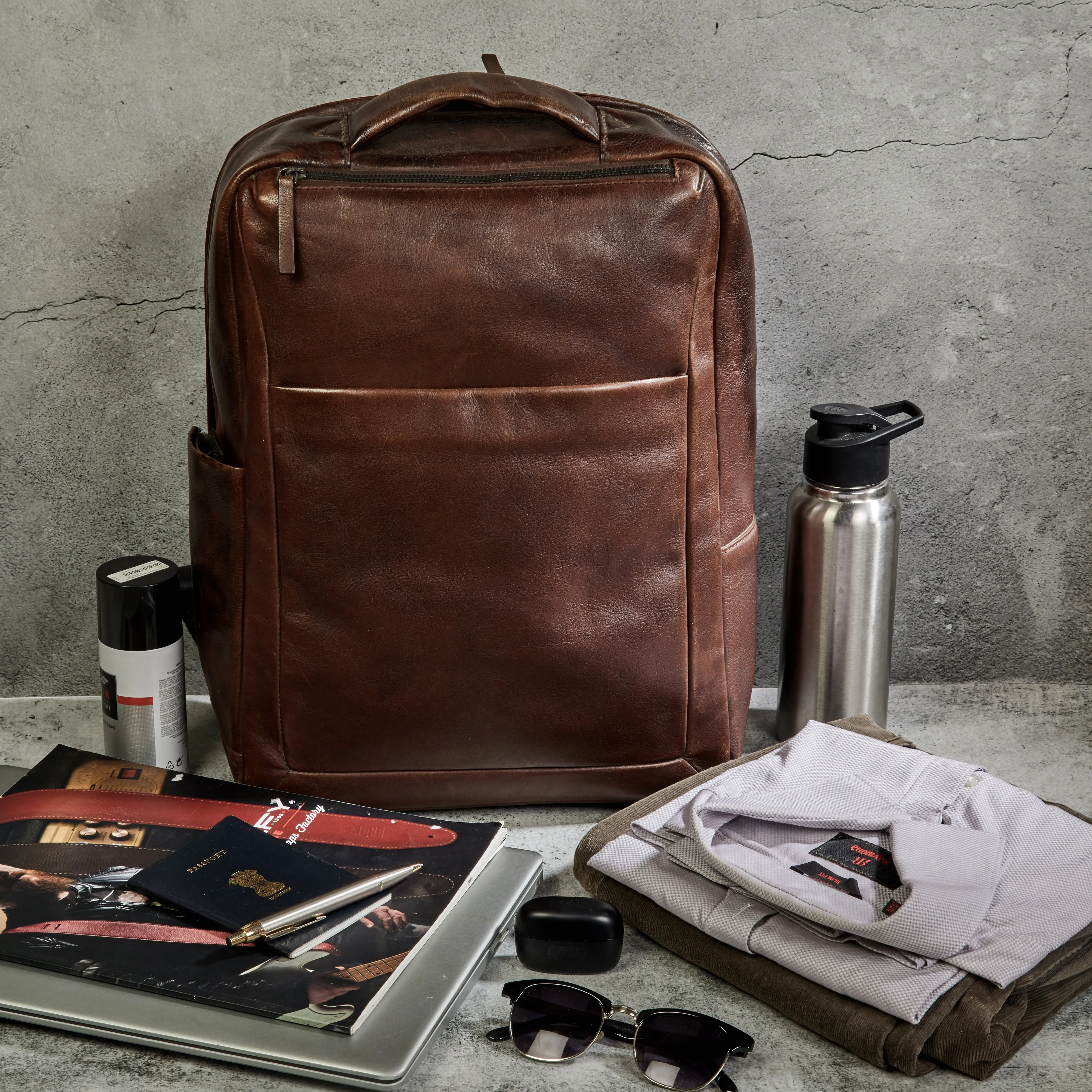 Leather Backpack