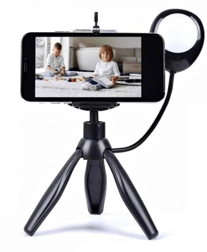 LED Selfie Light with Tripod Mount