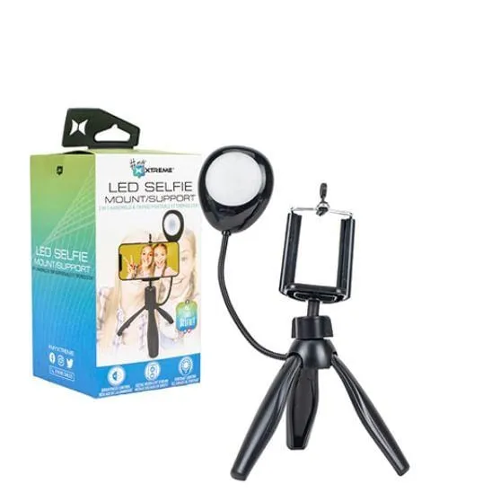 LED Selfie Light with Tripod Mount