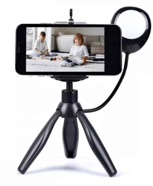 LED Selfie Light with Tripod Mount