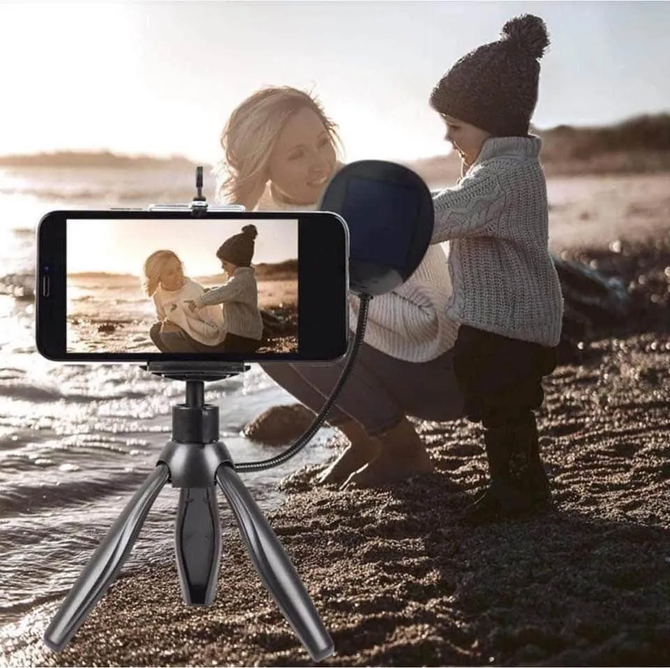 LED Selfie Light with Tripod Mount