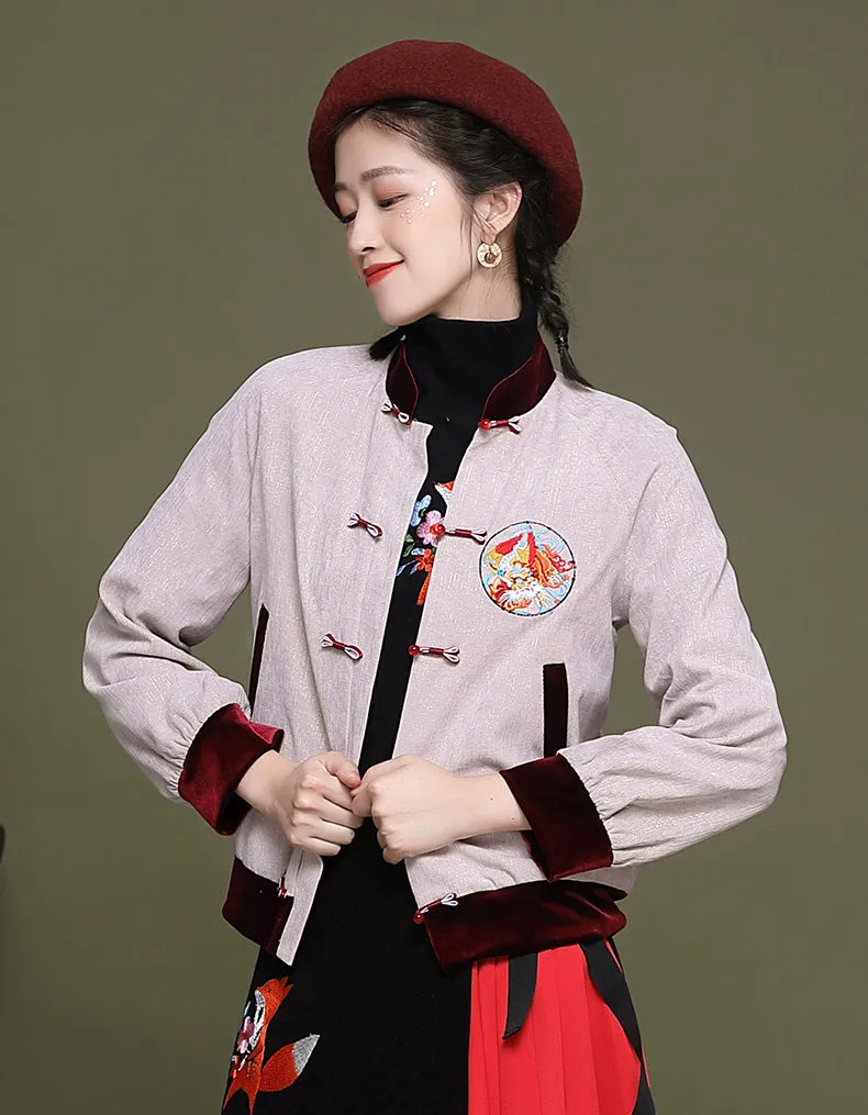 Leisure Coat Qipao Cheongsam