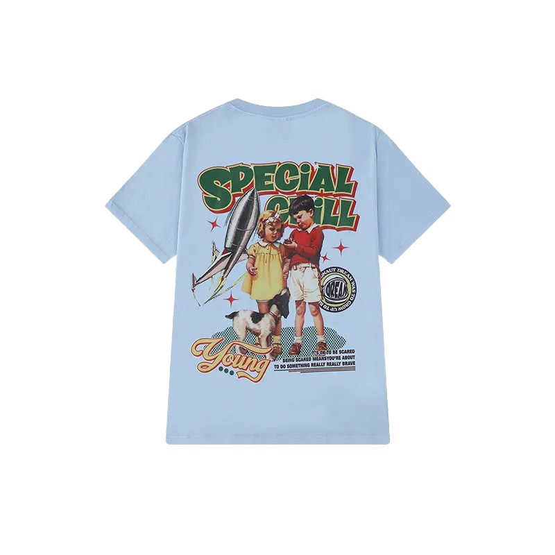 Letter print cartoon trend TEE-D399 | Inspanda