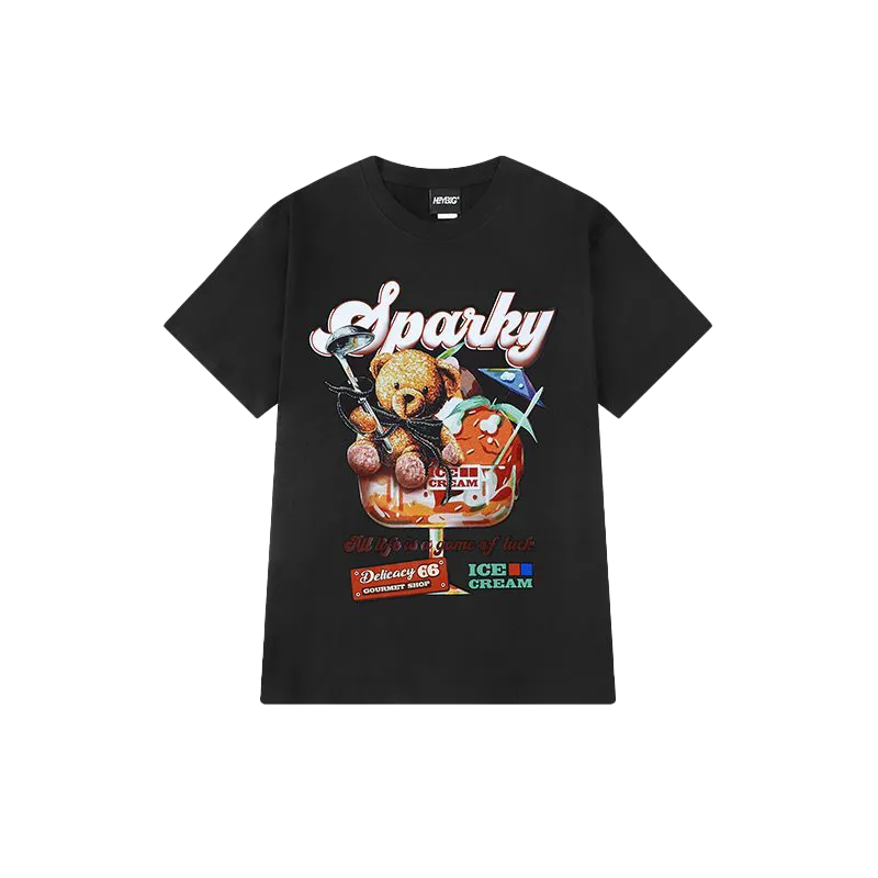 Letter print cartoon trend TEE-D399 | Inspanda