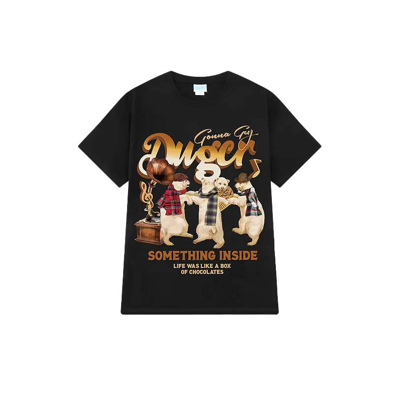 Letter print cartoon trend TEE-D399 | Inspanda