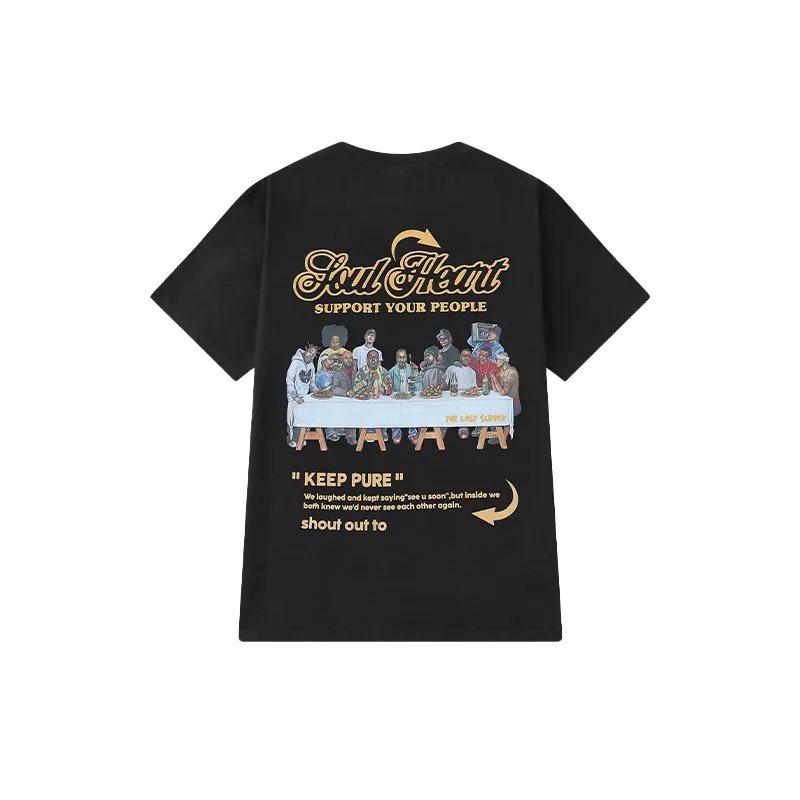 Letter print cartoon trend TEE-D399 | Inspanda