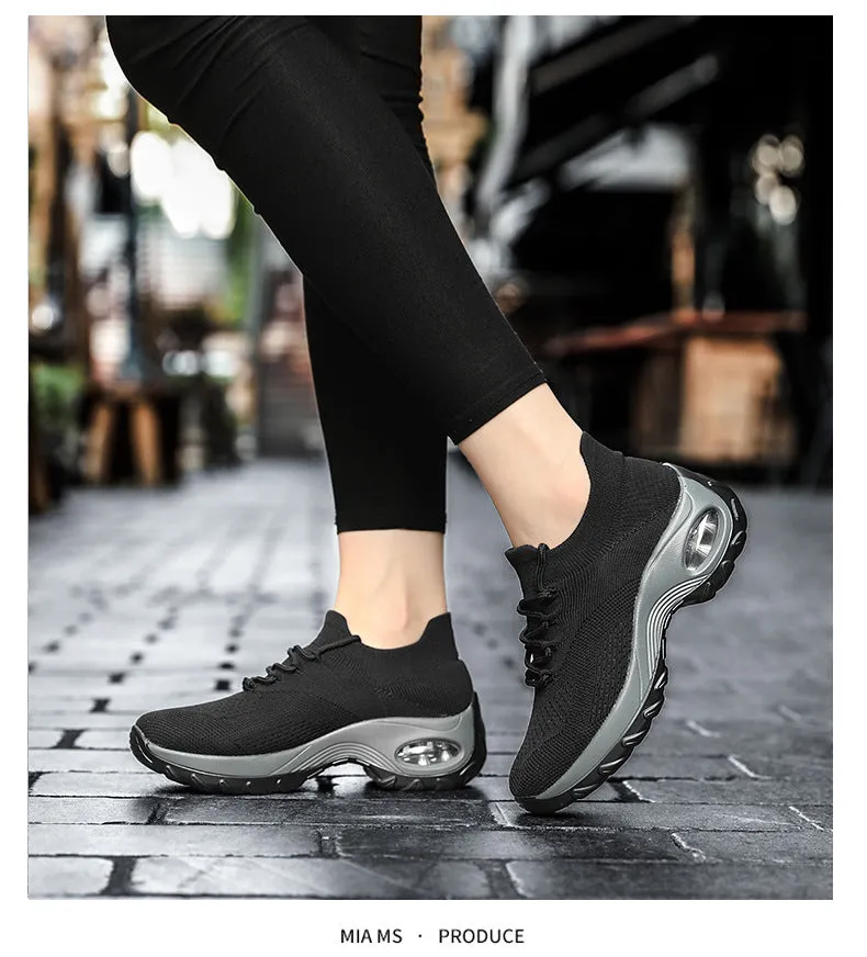 Light Woven Sock Sneakers