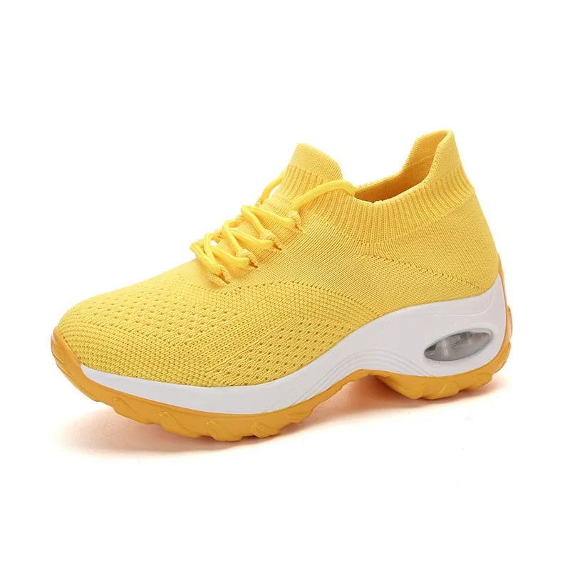 Light Woven Sock Sneakers