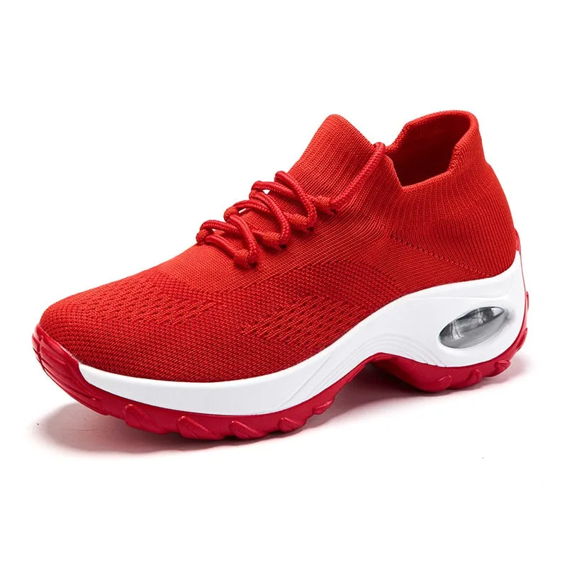 Light Woven Sock Sneakers