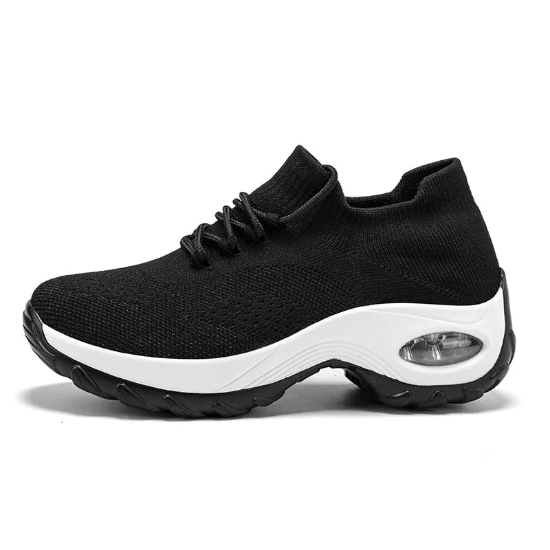 Light Woven Sock Sneakers