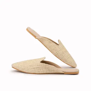 Loom - Golden Weave Slip On Mules