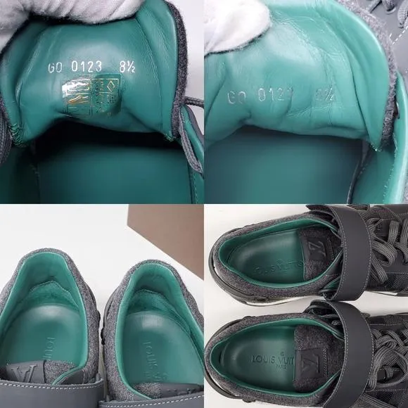 Louis Vuitton Graphite Elliptic Sneakers