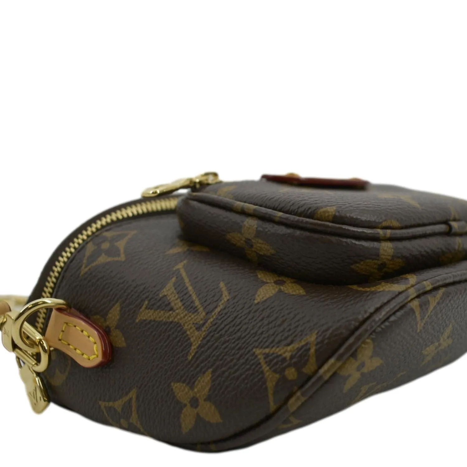 LOUIS VUITTON Mini Monogram Canvas Bumbag Brown
