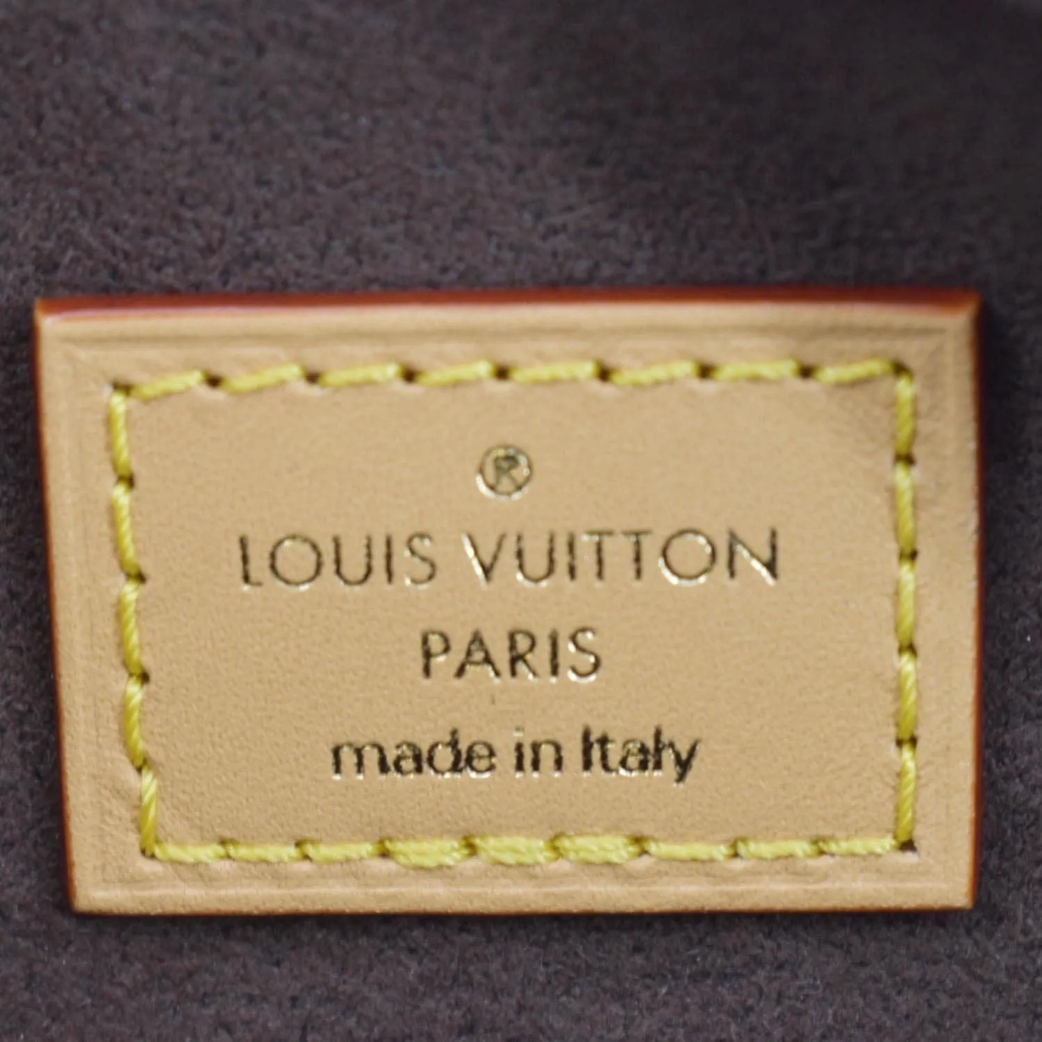 LOUIS VUITTON Mini Monogram Canvas Bumbag Brown