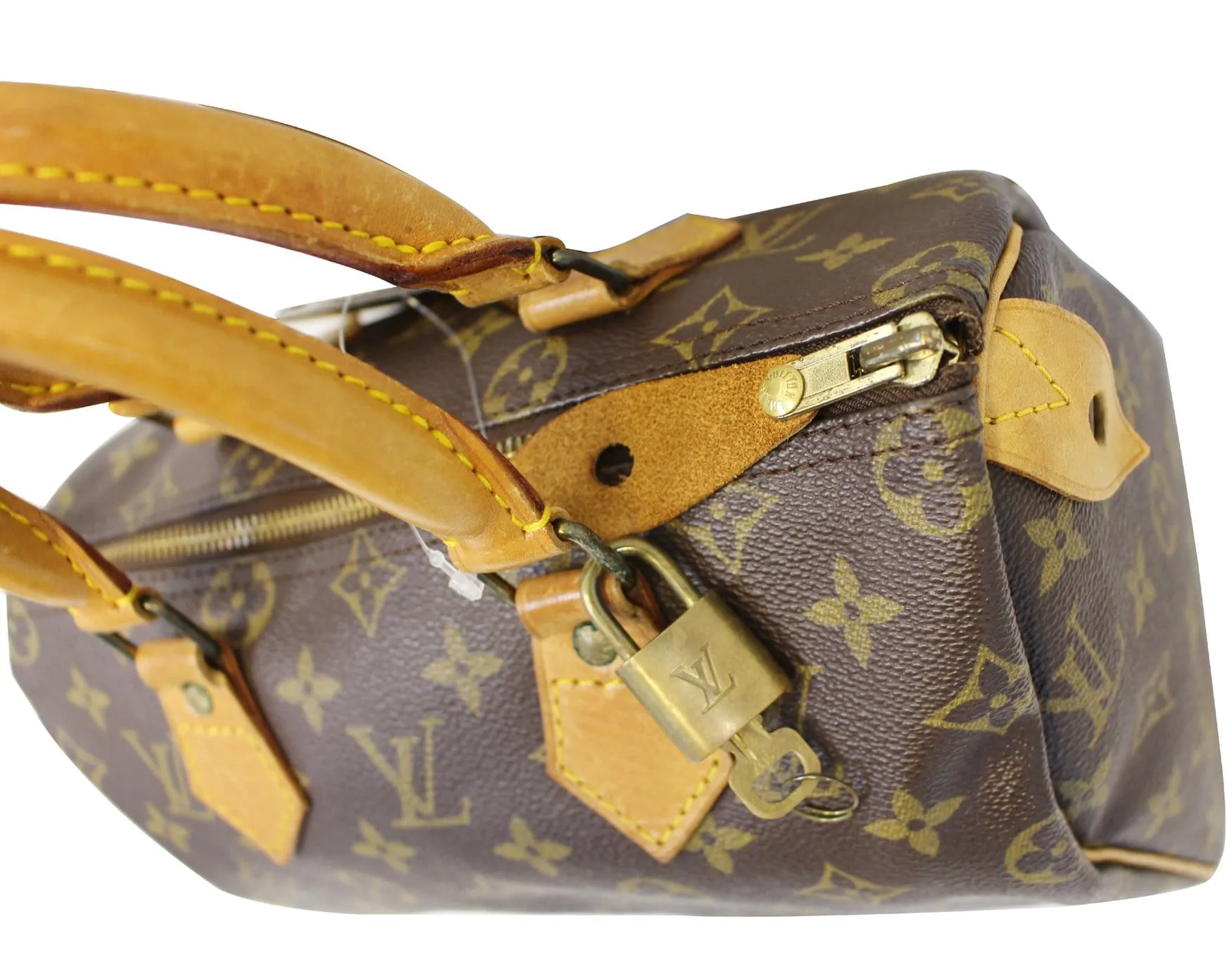 LOUIS VUITTON Monogram Canvas Speedy 25 Satchel Bag