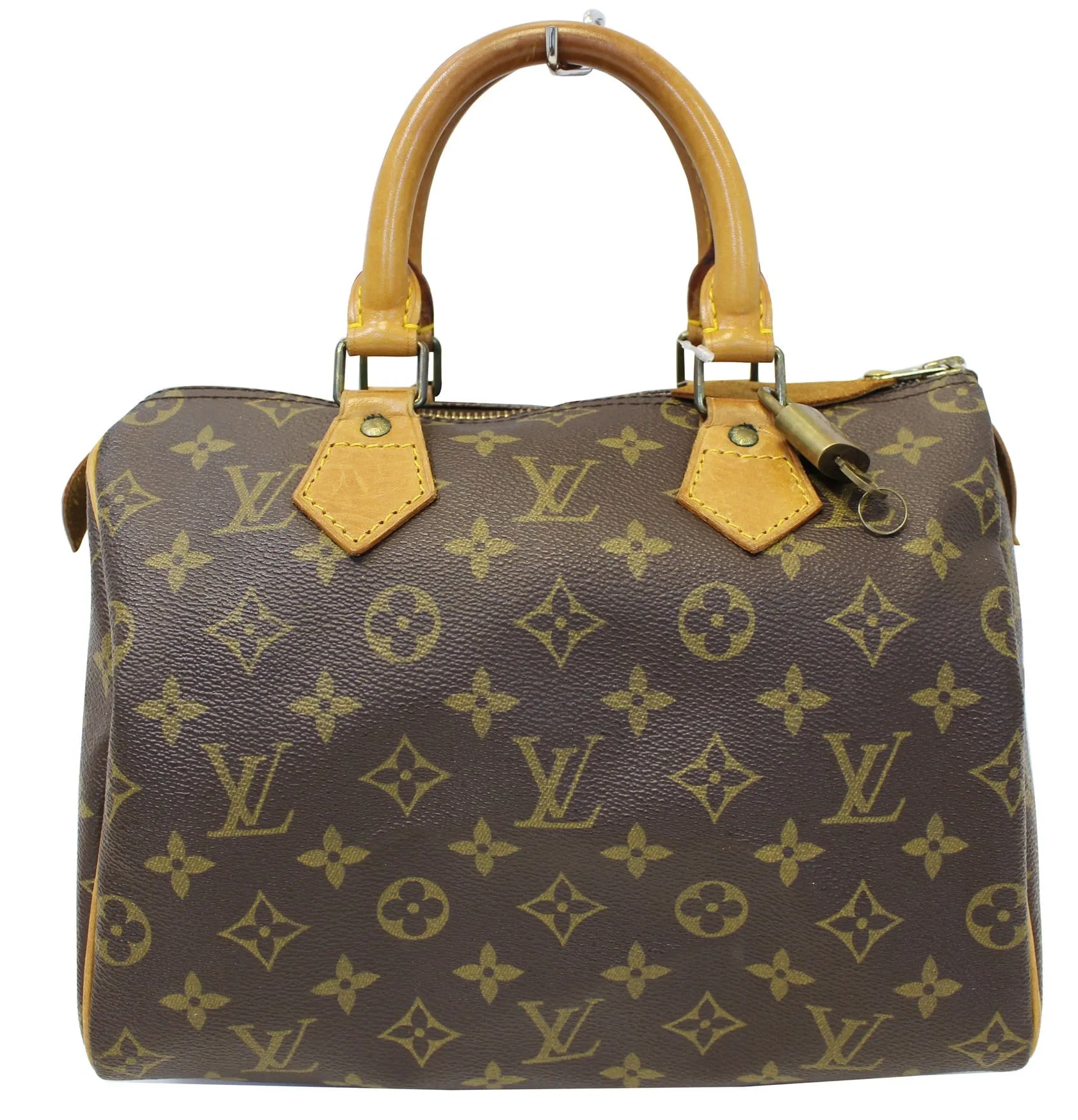 LOUIS VUITTON Monogram Canvas Speedy 25 Satchel Bag