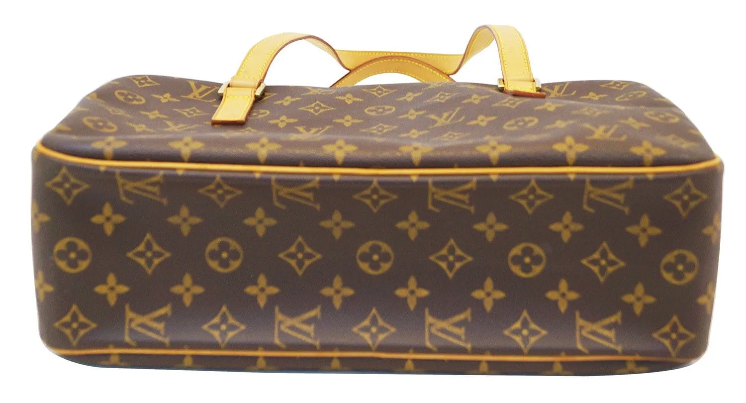 LOUIS VUITTON Monogram Cite GM Shoulder Bag