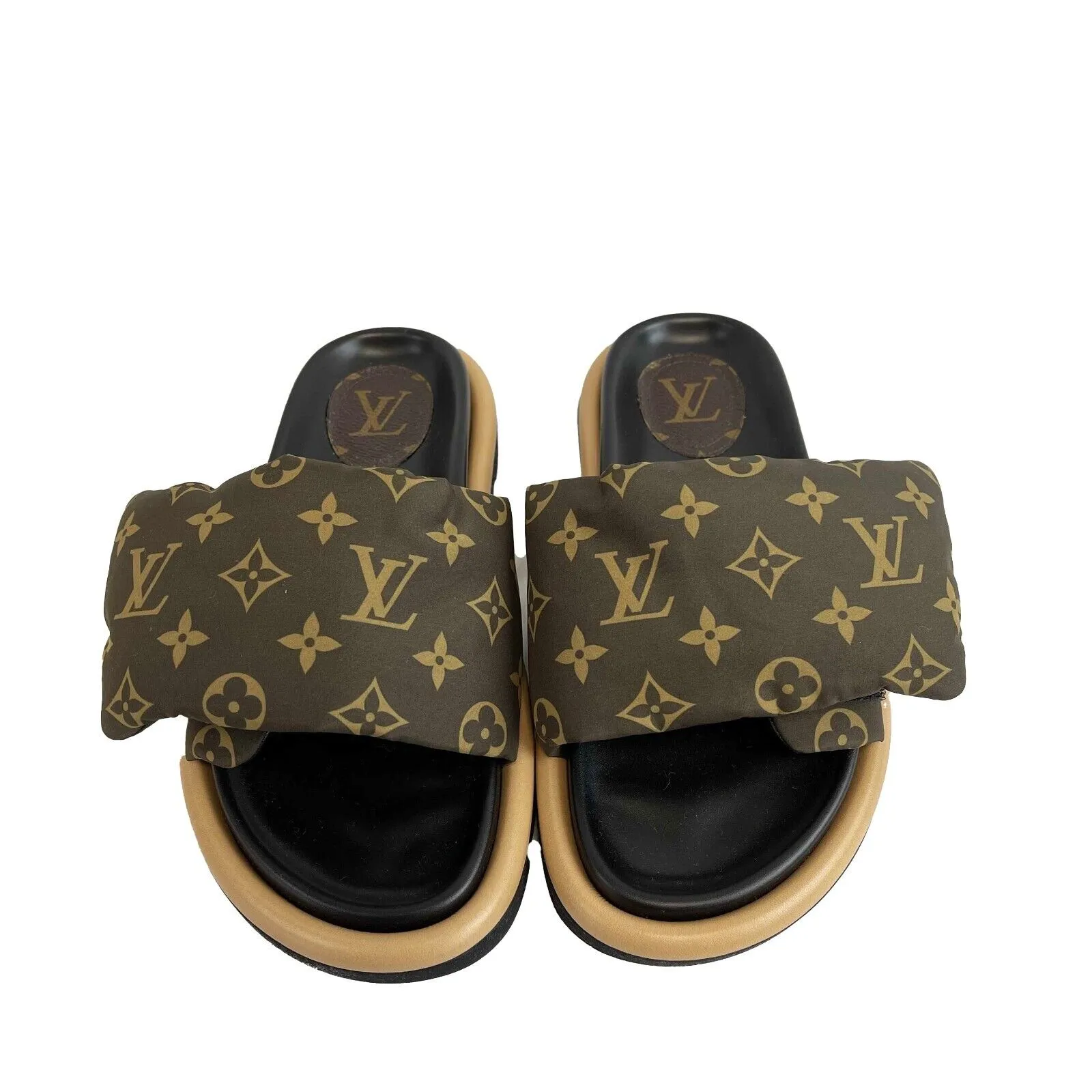 Louis Vuitton - Pool Pillow Comfort Mule - Cacao Brown - 37 US 6.5