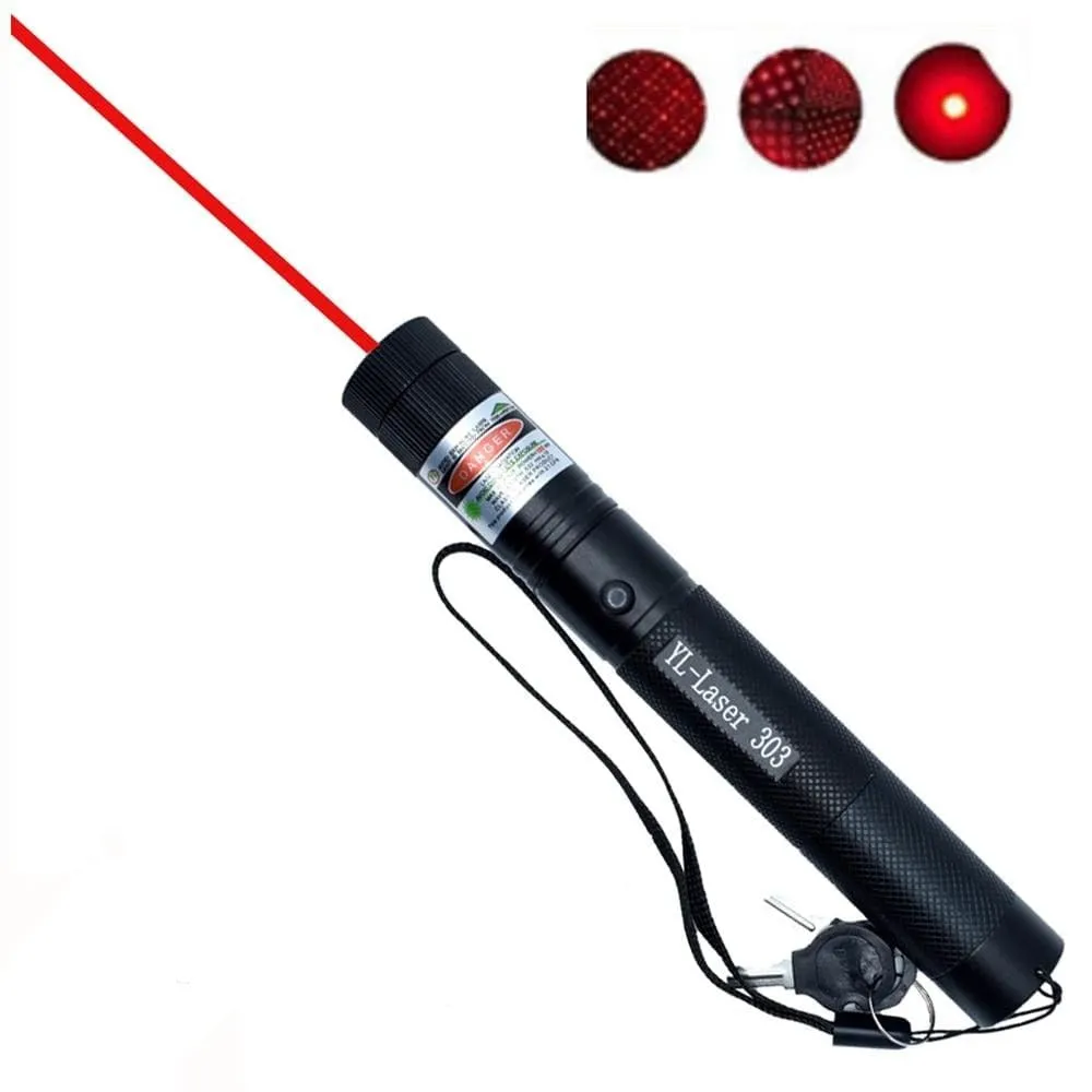 LumiPrécis 303 Laser Pointer – High-Visibility Green Beam for Precision and Durability