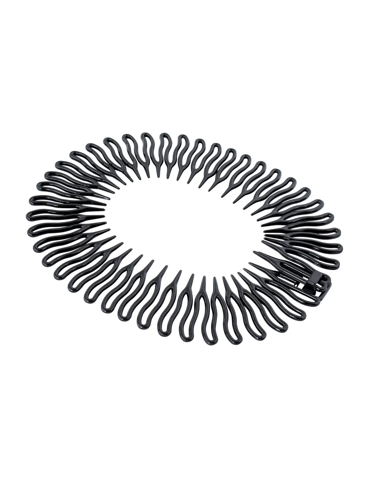 Mae Headband with Springcomb in Black