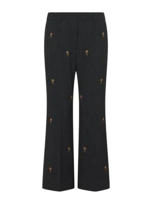 Marella Teglia Trousers in Dark Grey