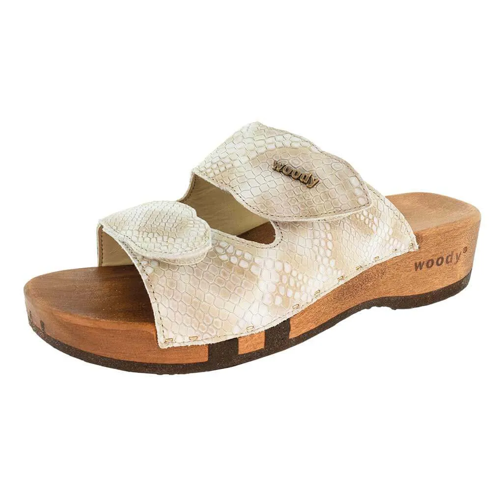 Melanie Damen Clog Pantolette woody®
