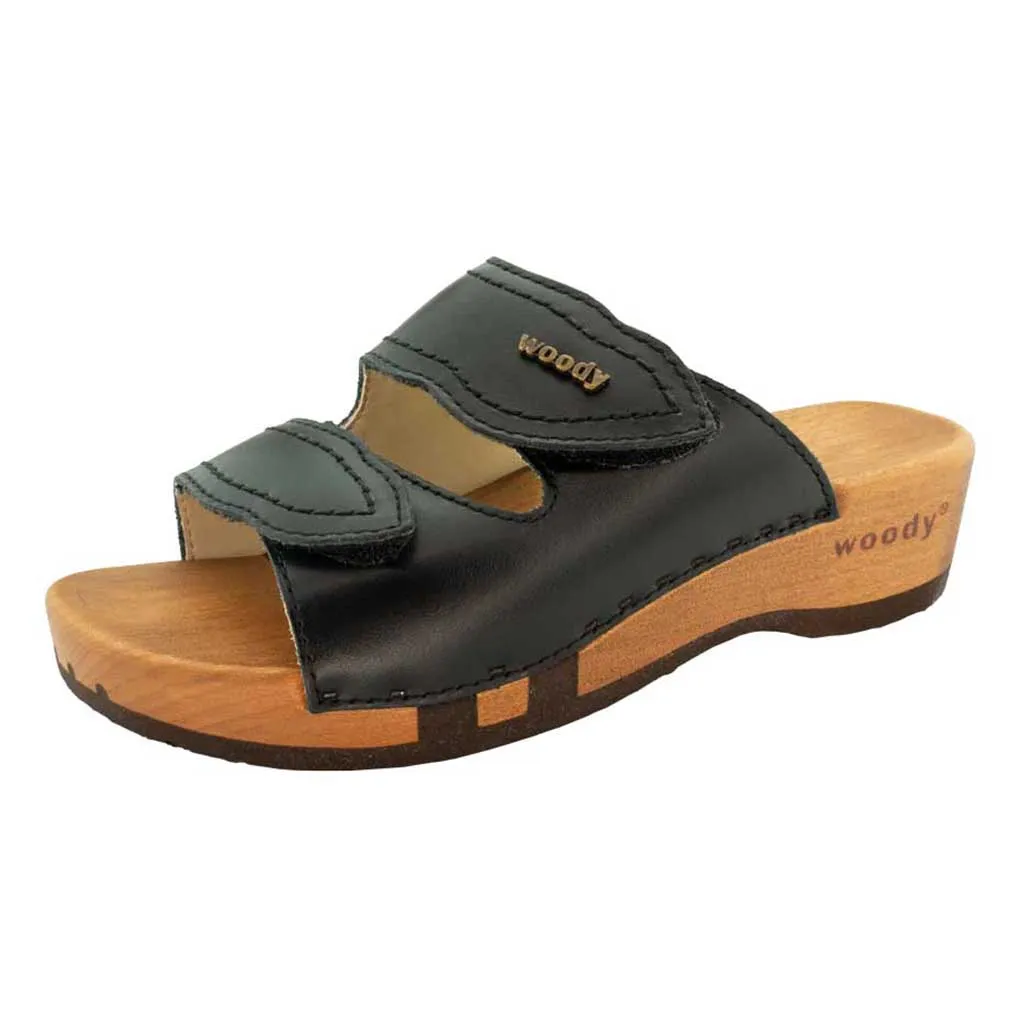 Melanie Damen Clog Pantolette woody®