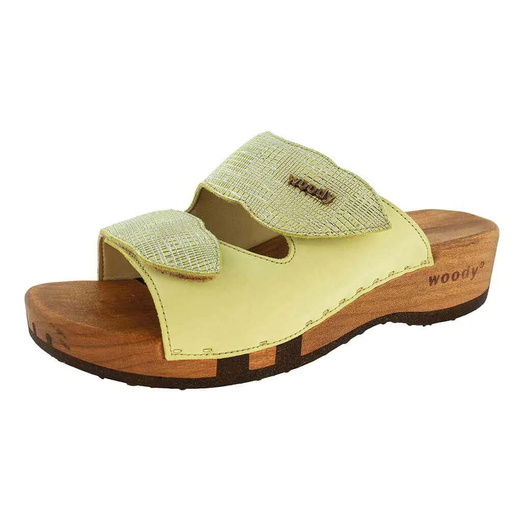 Melanie Damen Clog Pantolette woody®