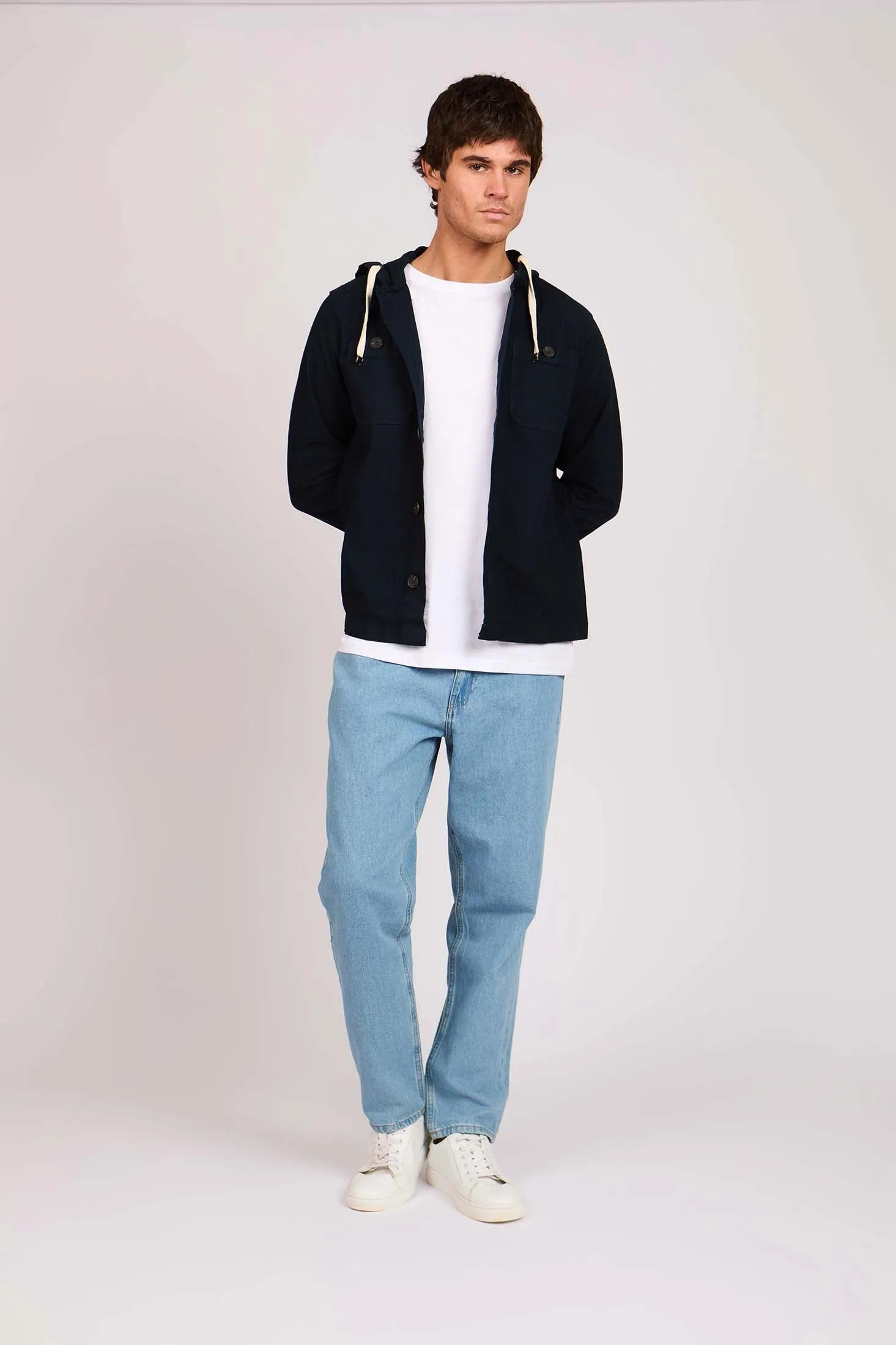 Men Over Shirt Navy