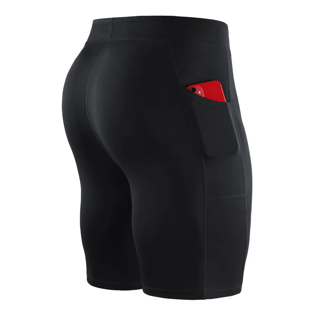 Men's Outdoor Running Shorts for Gym and Fitness, Moisture-Wicking Leggings