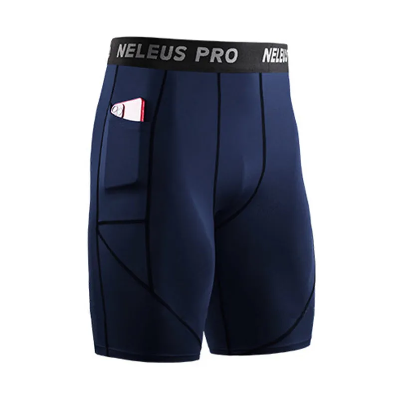 Men's Outdoor Running Shorts for Gym and Fitness, Moisture-Wicking Leggings