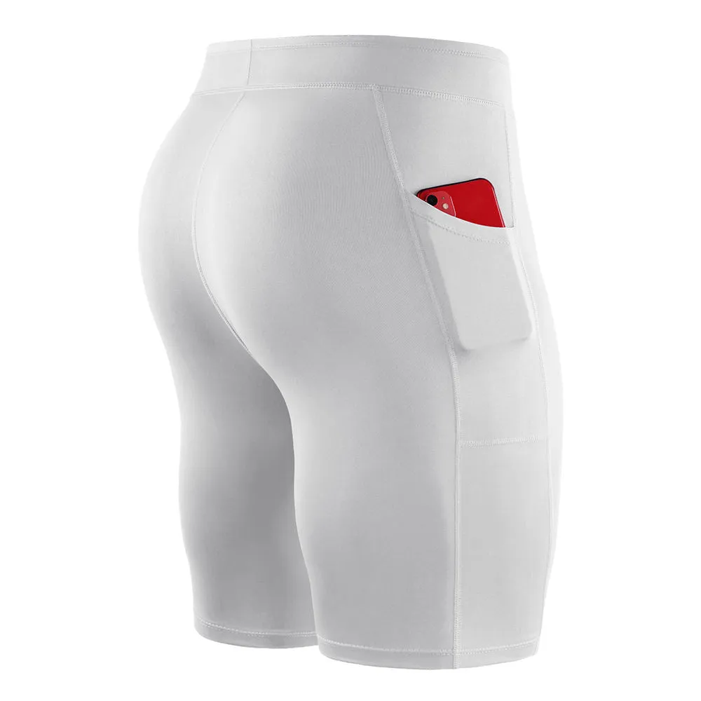 Men's Outdoor Running Shorts for Gym and Fitness, Moisture-Wicking Leggings