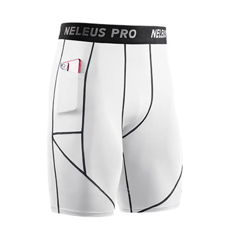 Men's Outdoor Running Shorts for Gym and Fitness, Moisture-Wicking Leggings