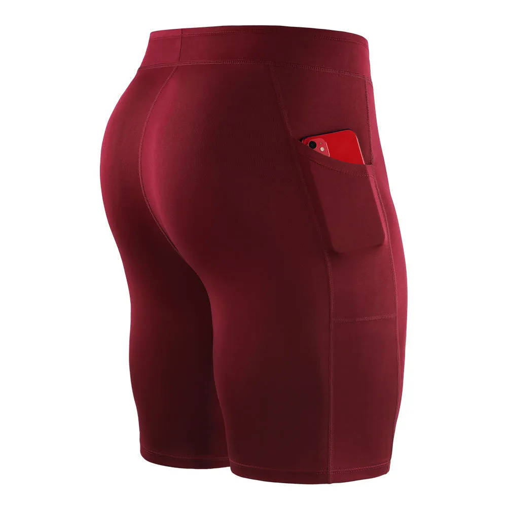 Men's Outdoor Running Shorts for Gym and Fitness, Moisture-Wicking Leggings