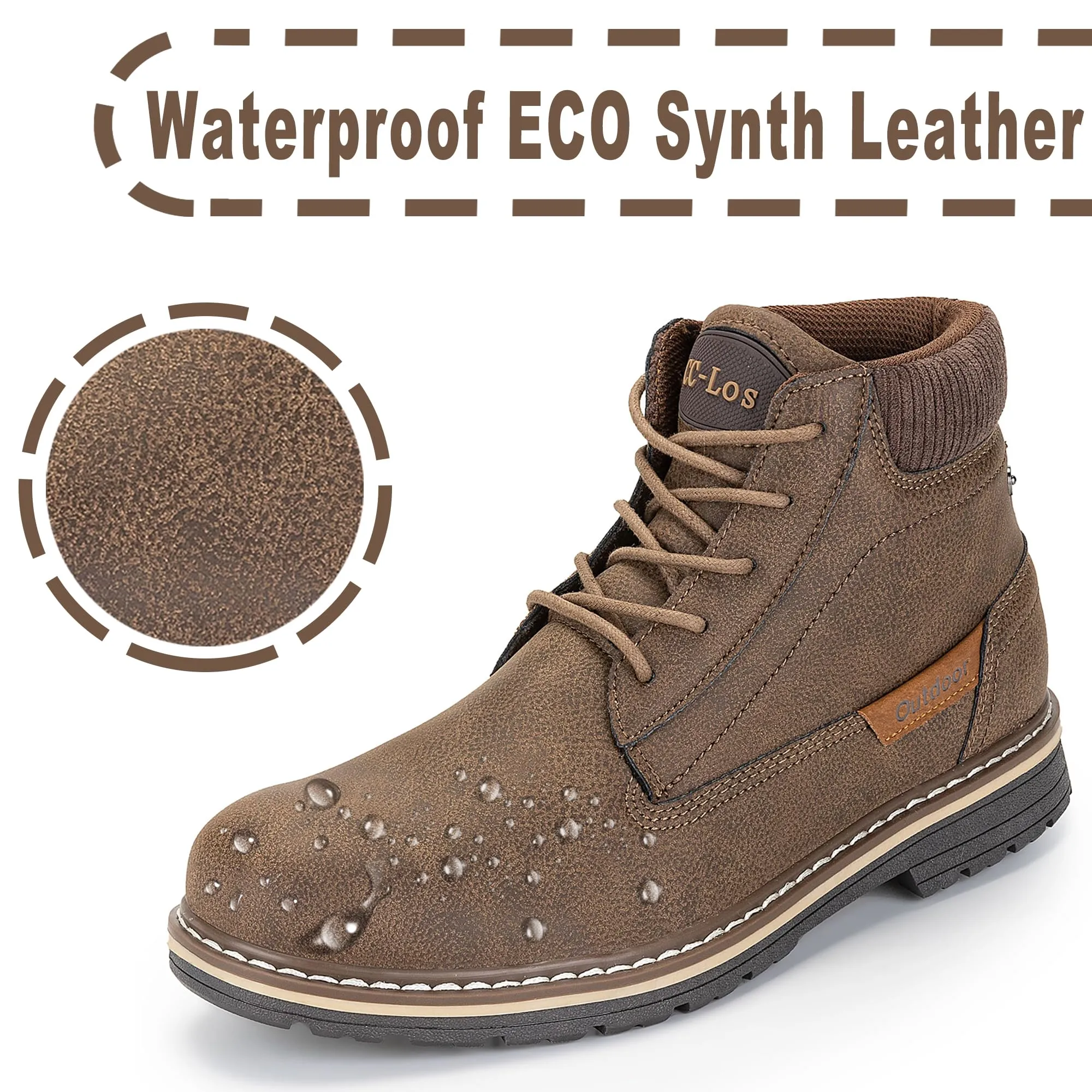 Men's Water-Resistant Boots | Work, Daily, Outdoor