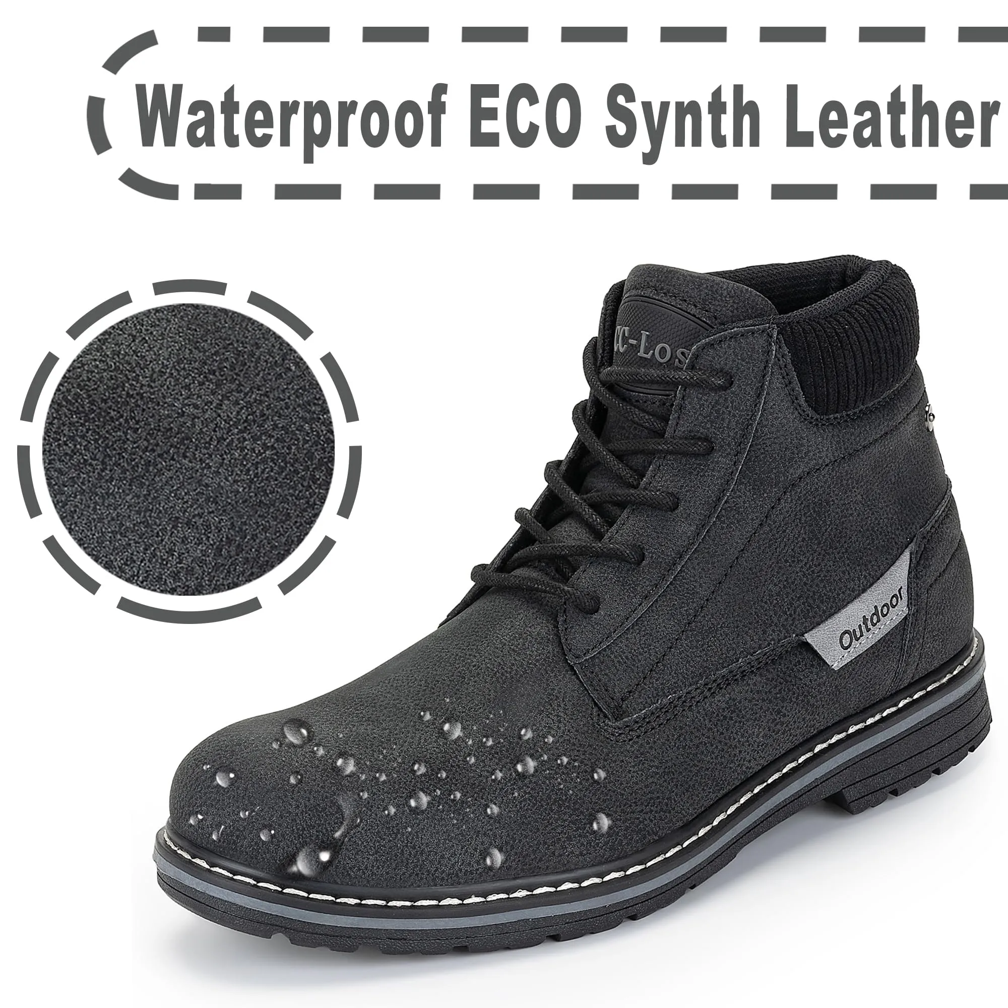 Men's Water-Resistant Boots | Work, Daily, Outdoor