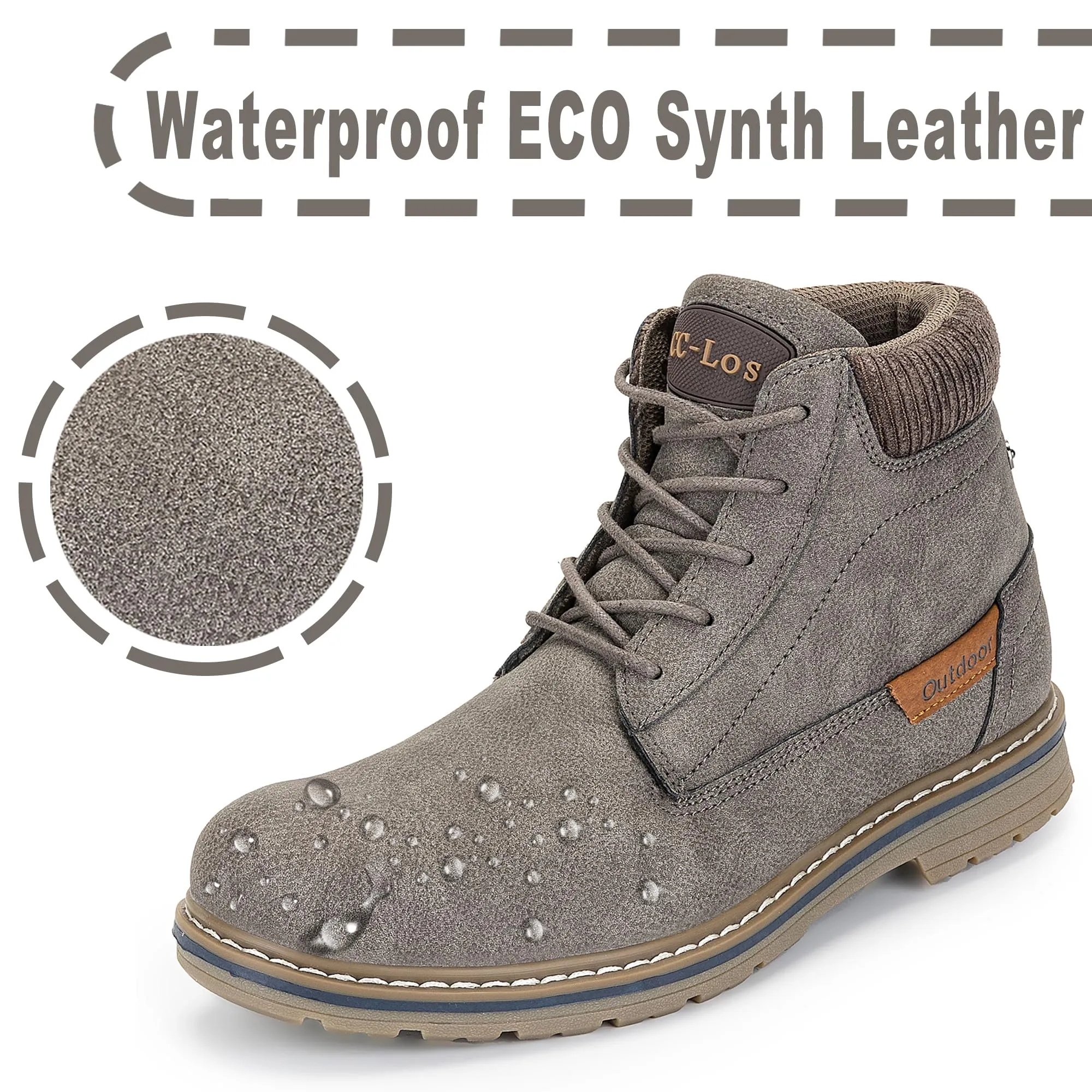 Men's Water-Resistant Boots | Work, Daily, Outdoor