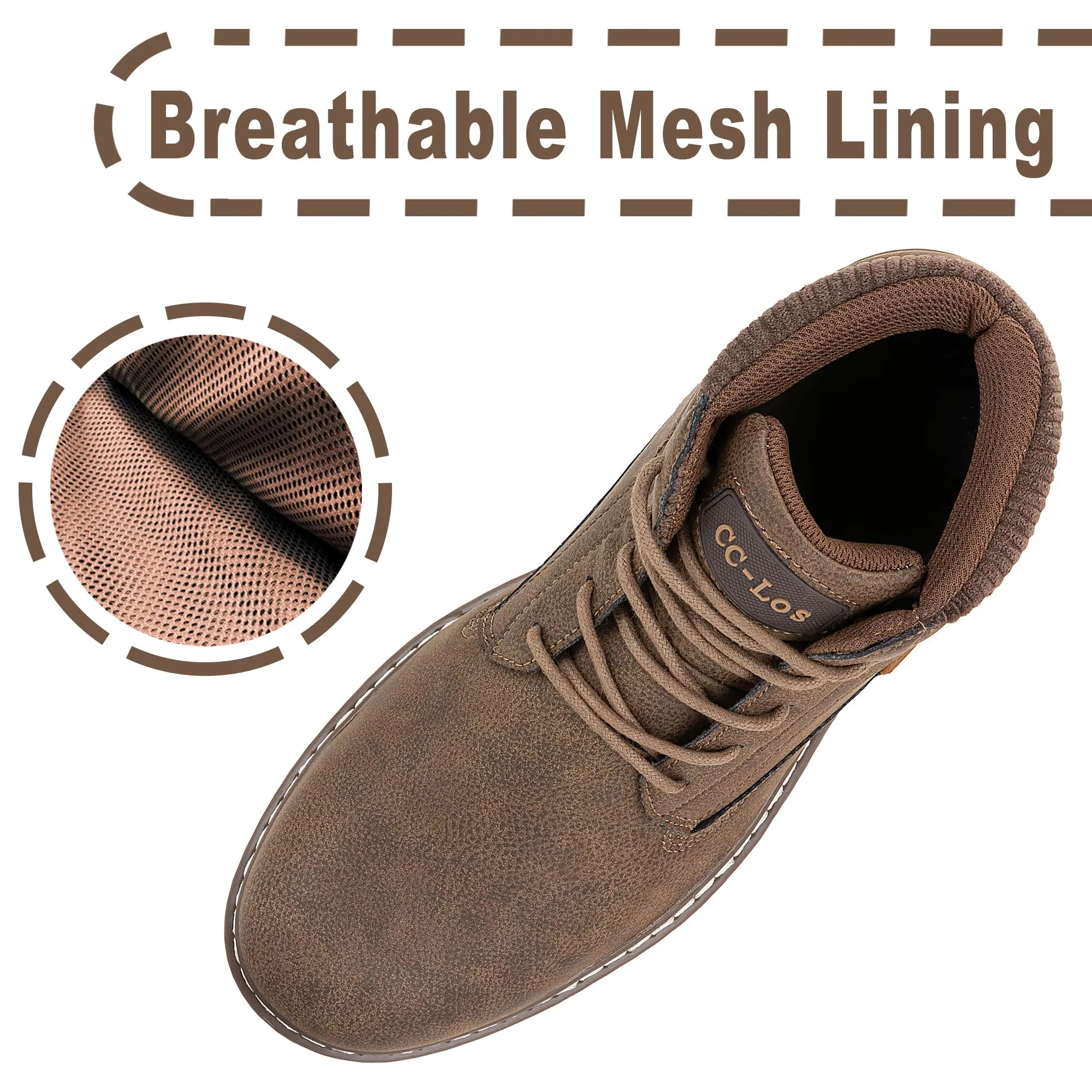 Men's Water-Resistant Boots | Work, Daily, Outdoor