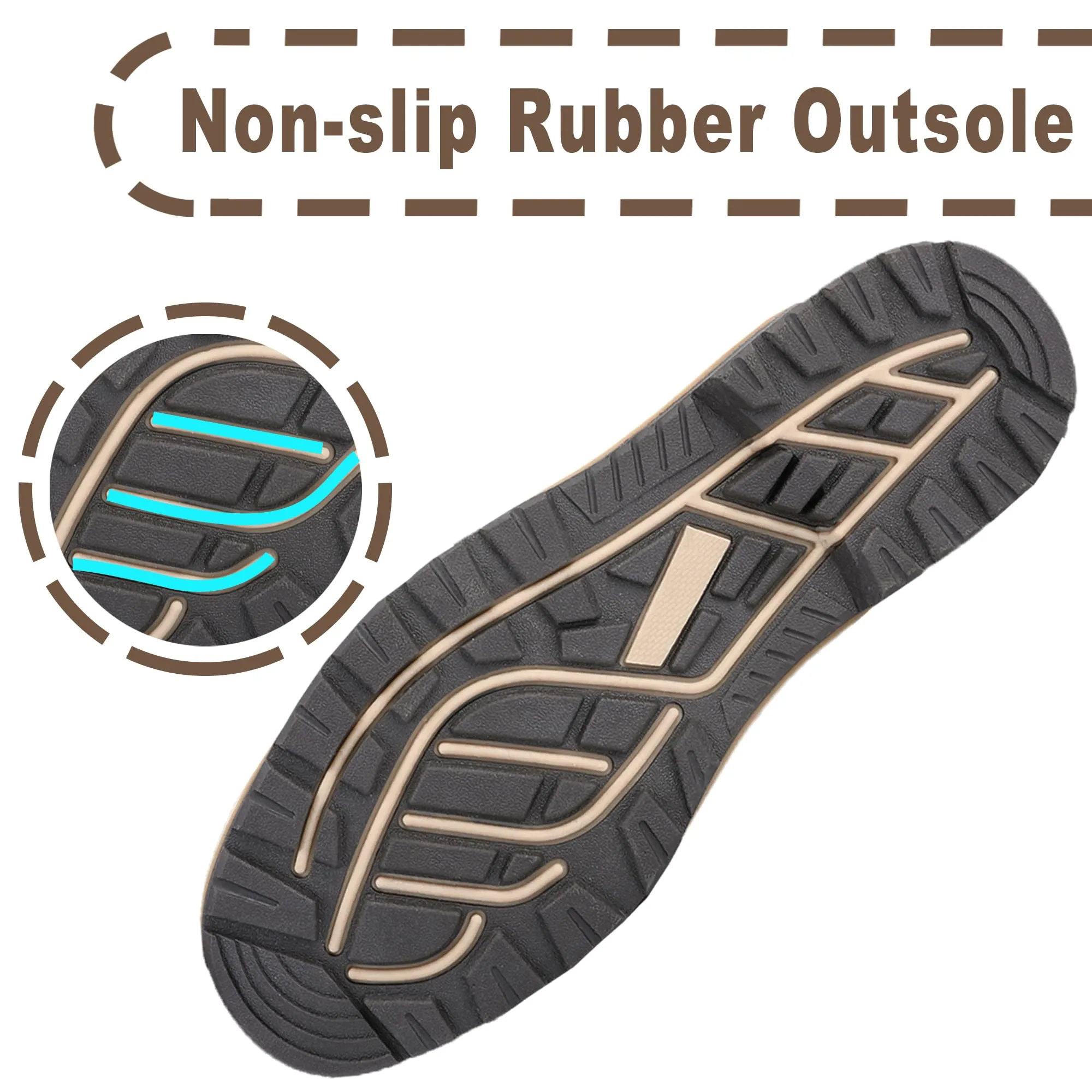 Men's Water-Resistant Boots | Work, Daily, Outdoor