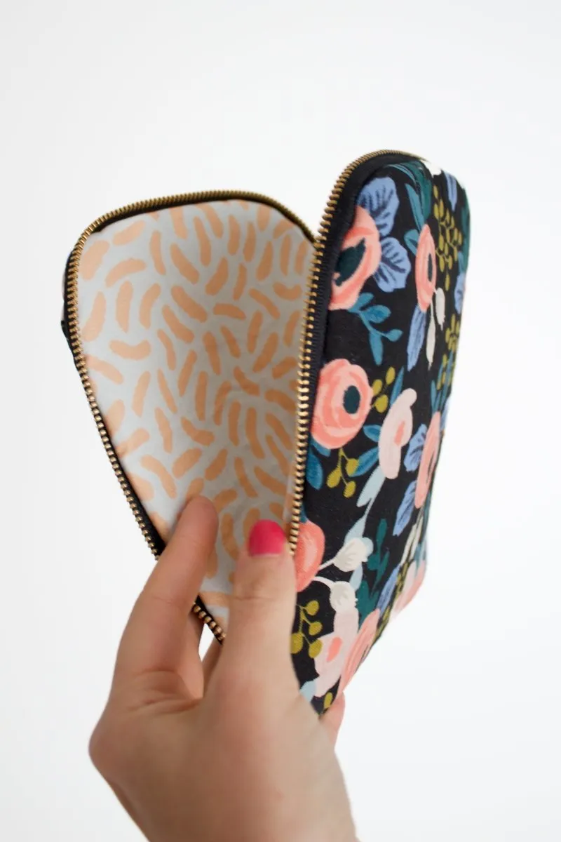 Midnight Garden Canvas 6.8" Device Tablet Sleeve