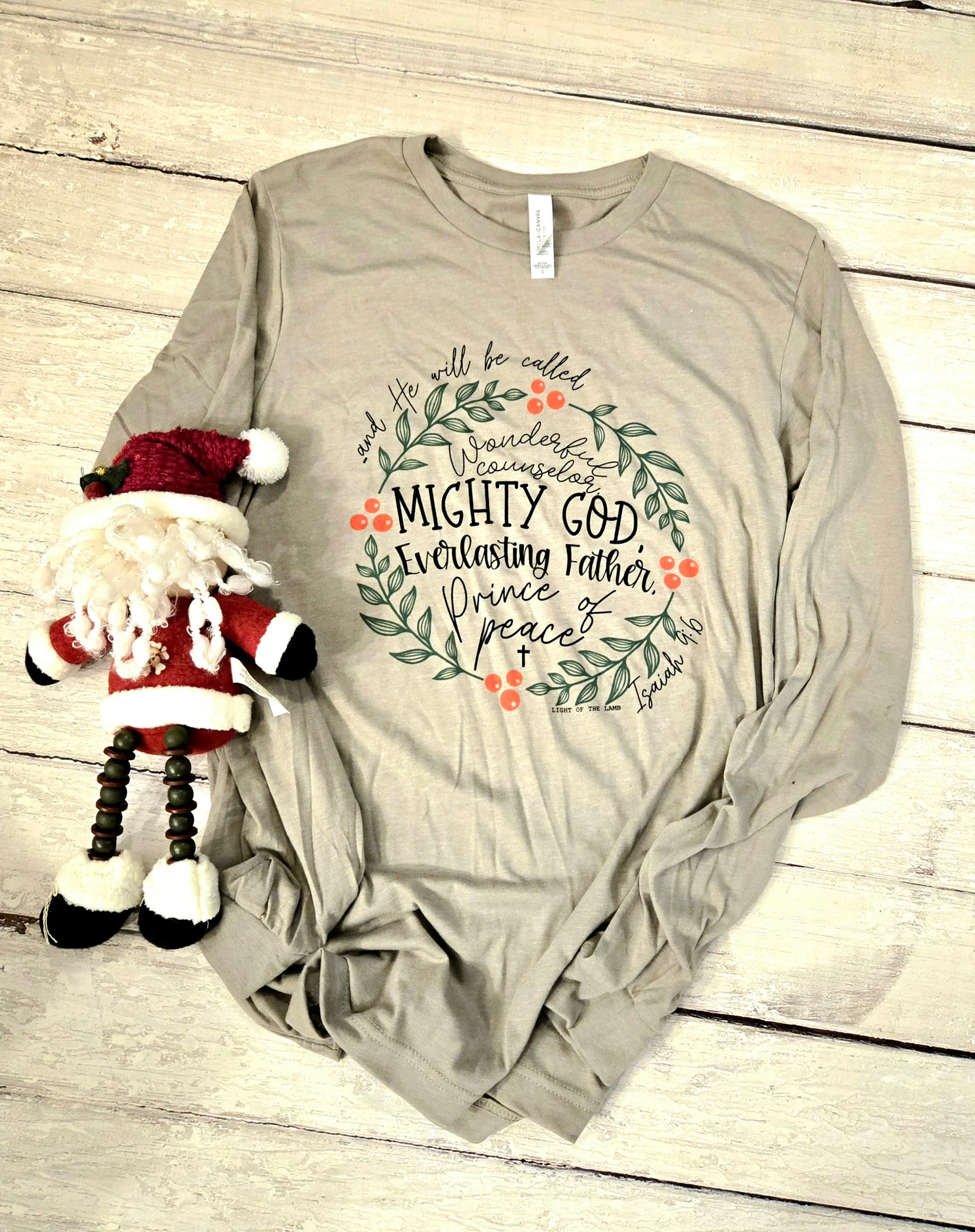 Mighty God Long Sleeve Tee